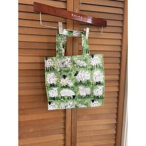Ulster Weavers Small Shop Bag Cute Sheep Design. NWT Easter Spring Gift.